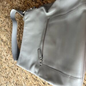 Henri Bendel Gray Leather Bag